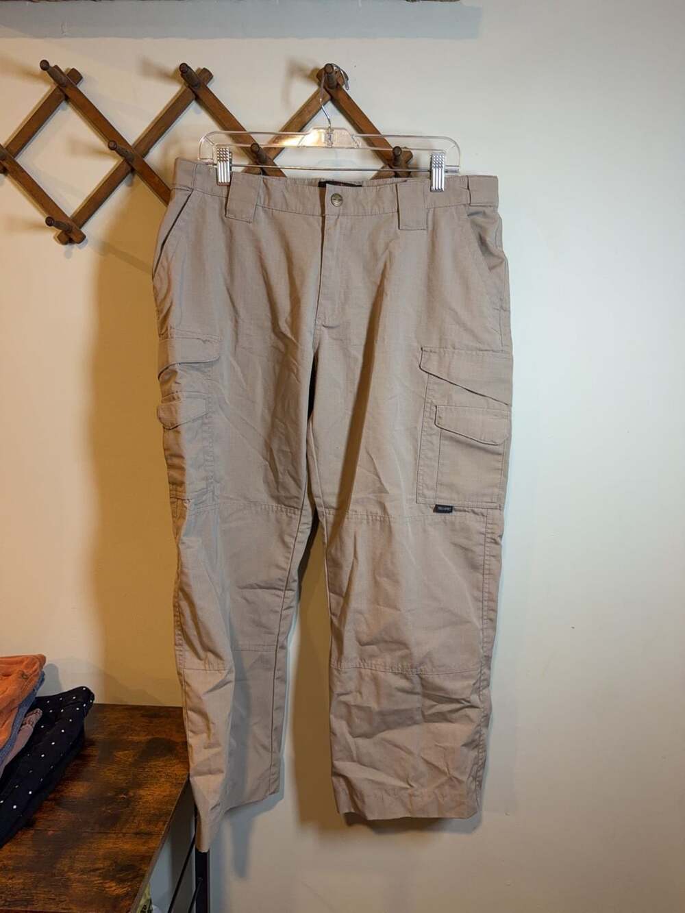 Tru-Spec Women's Tactical Cargo Pants Khaki Size 14